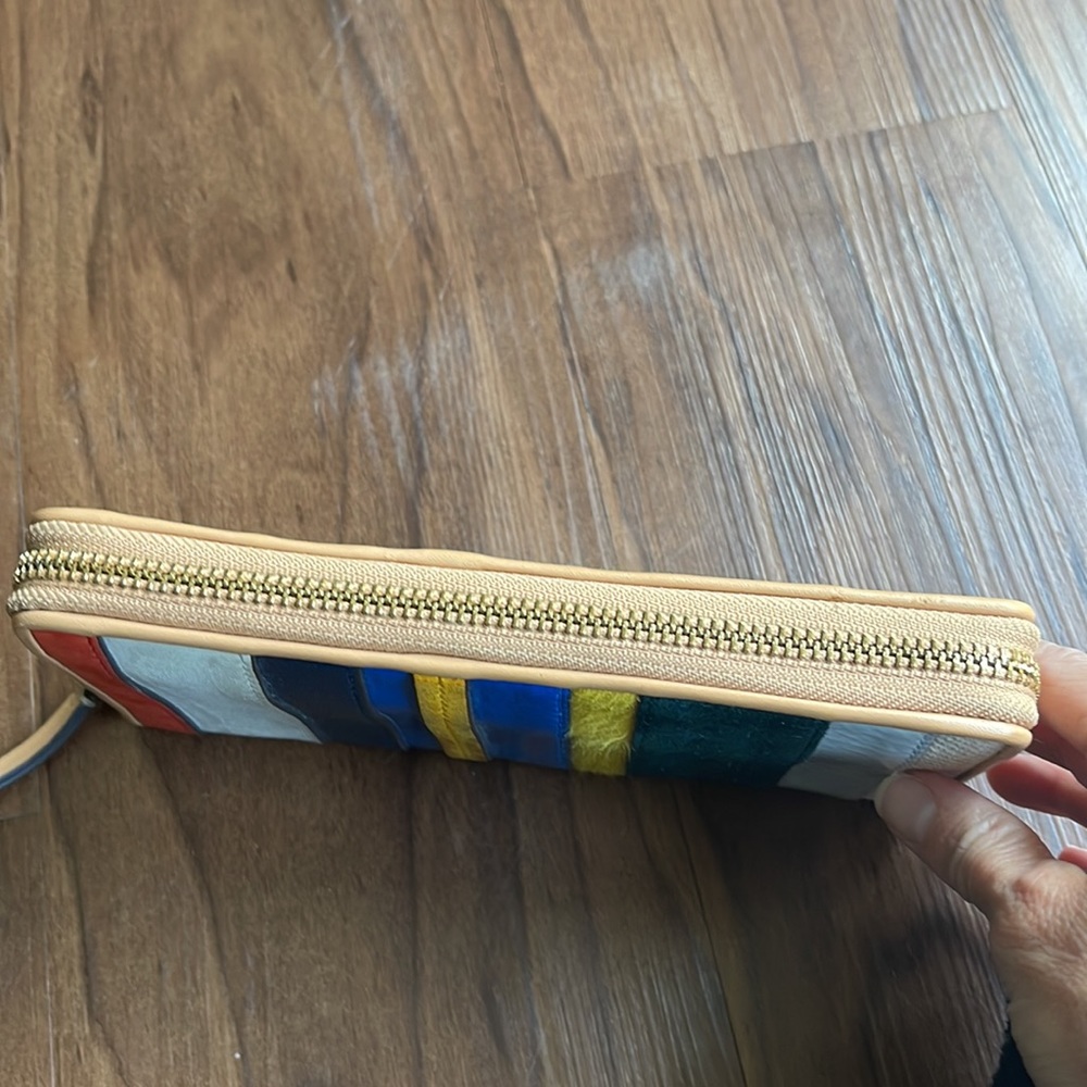 Tory Burch Balloon Stripe Continental Wallet - Picture 10 of 14